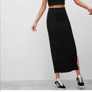 Talula Black Maxi/Midi Skirt XS